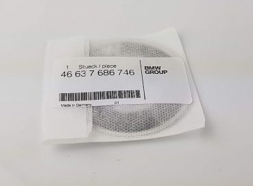 Preview: 46637686746 Badge D=70mm BMW Emblem Logo Aufkleber - Chrome